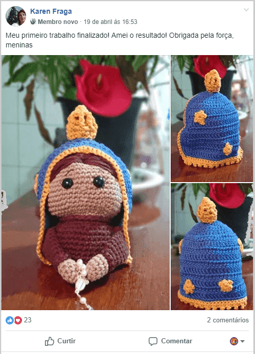 Amigurumi Aparecida